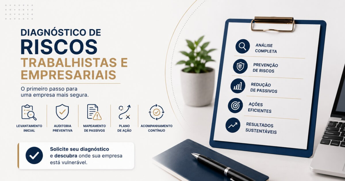 Diagnóstico de Riscos Trabalhistas e Empresariais